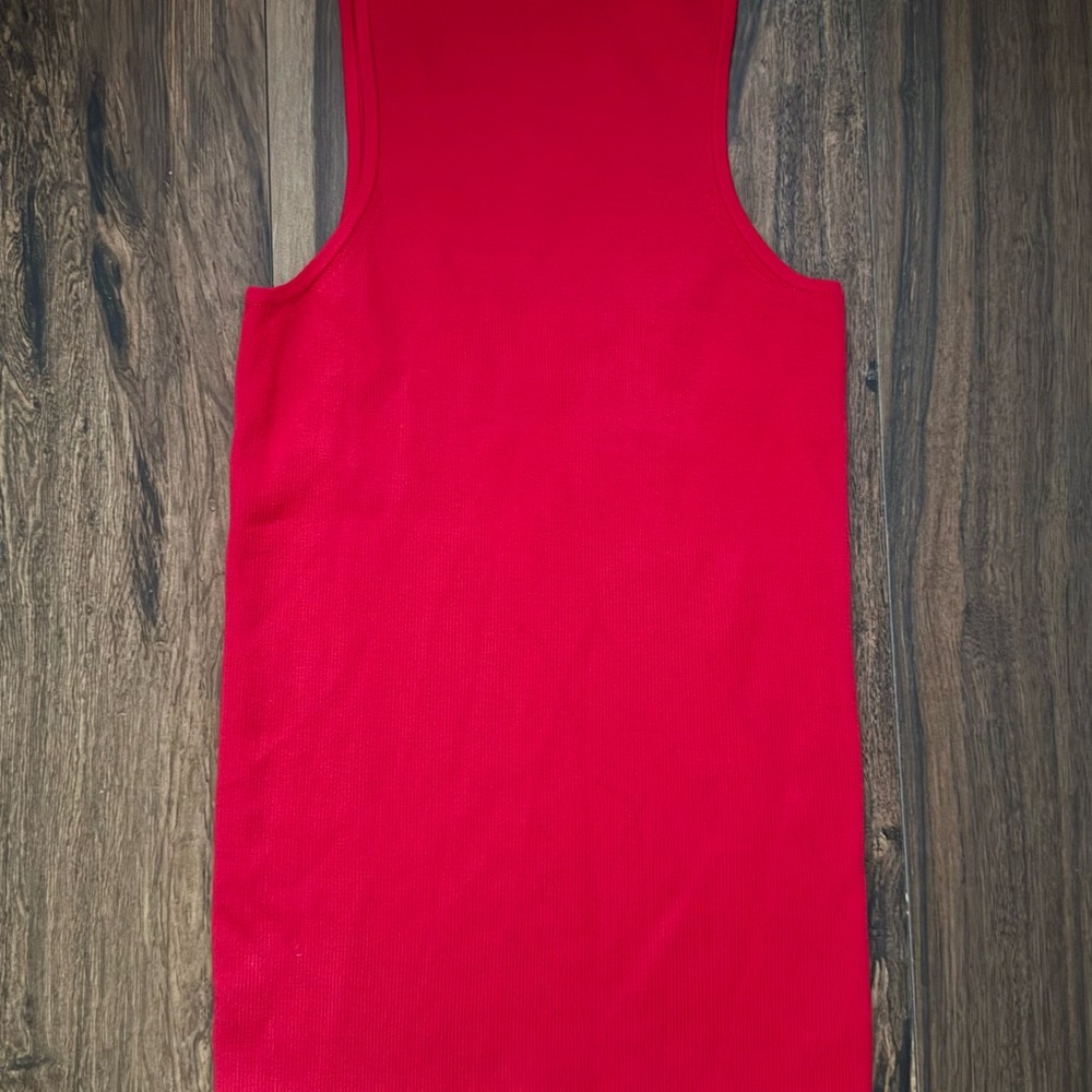 Anthropologie Bold Red Tank Top